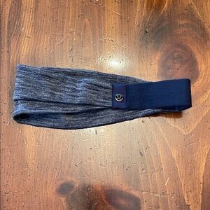 Lululemon Gray and Navy Headband